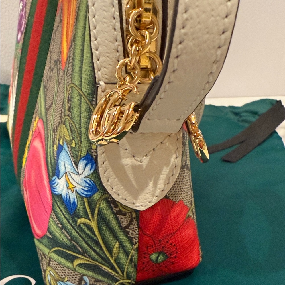 Gucci Multicolor Floral Crossbody Bag - Picture 7 of 8